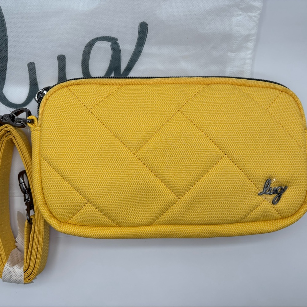 Lug coupe xl banana matte luxe ml crossbody belt bag
